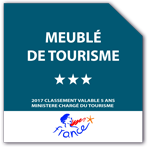 logo meublé de tourisme3 étoiles